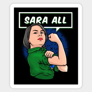 Sara All Duterte Inday Philippines Pilipinas Davao Support Sticker